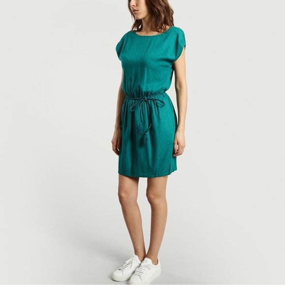 Sessun autumnal leaf patter dress, M size - Picture 5 of 13